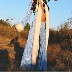Velvet Glitter Swirl Bellbottoms